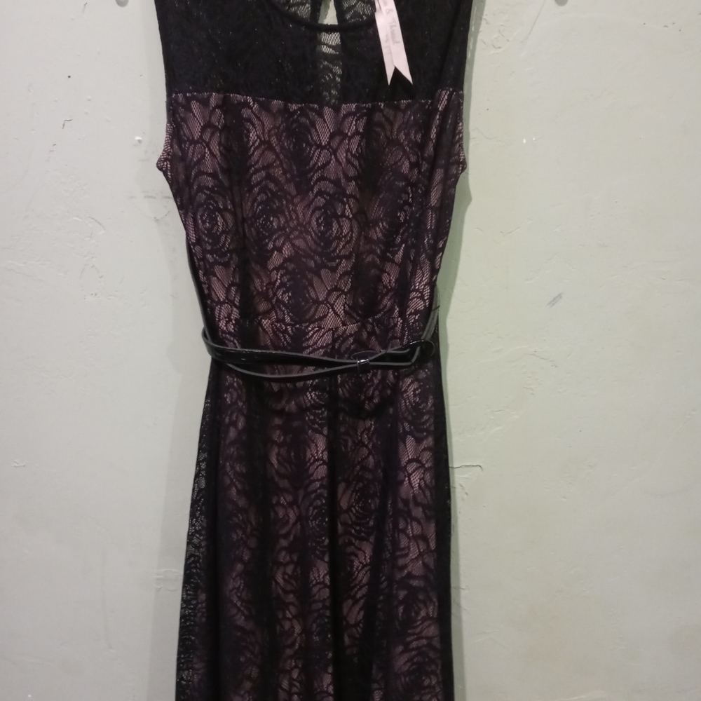 Hem & Thread beautiful black dress.